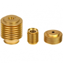 Seamless metal bellows in brass