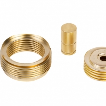 Two-ply bellows made of brass
