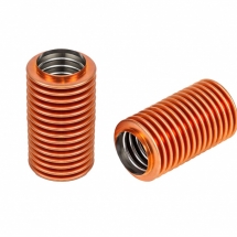 Stainless steel bellows with special copper coating